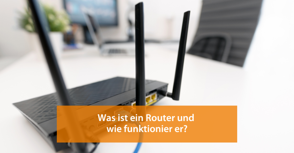 Beitragsbild mit Abbildung Router