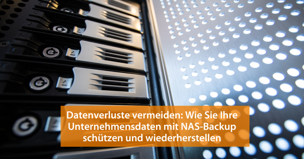 NAS-Backup-System zur Sicherung und wiederherstellung von sensiblen Daten
