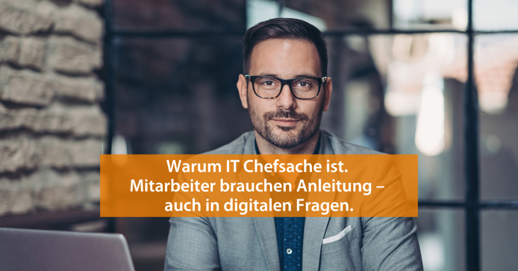 Titelbild für den Beitrag IT ist Chefsache - bevor die Hütte brennt