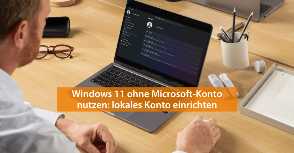 So richten Sie ein lokales Konto auf Windows 11 an.