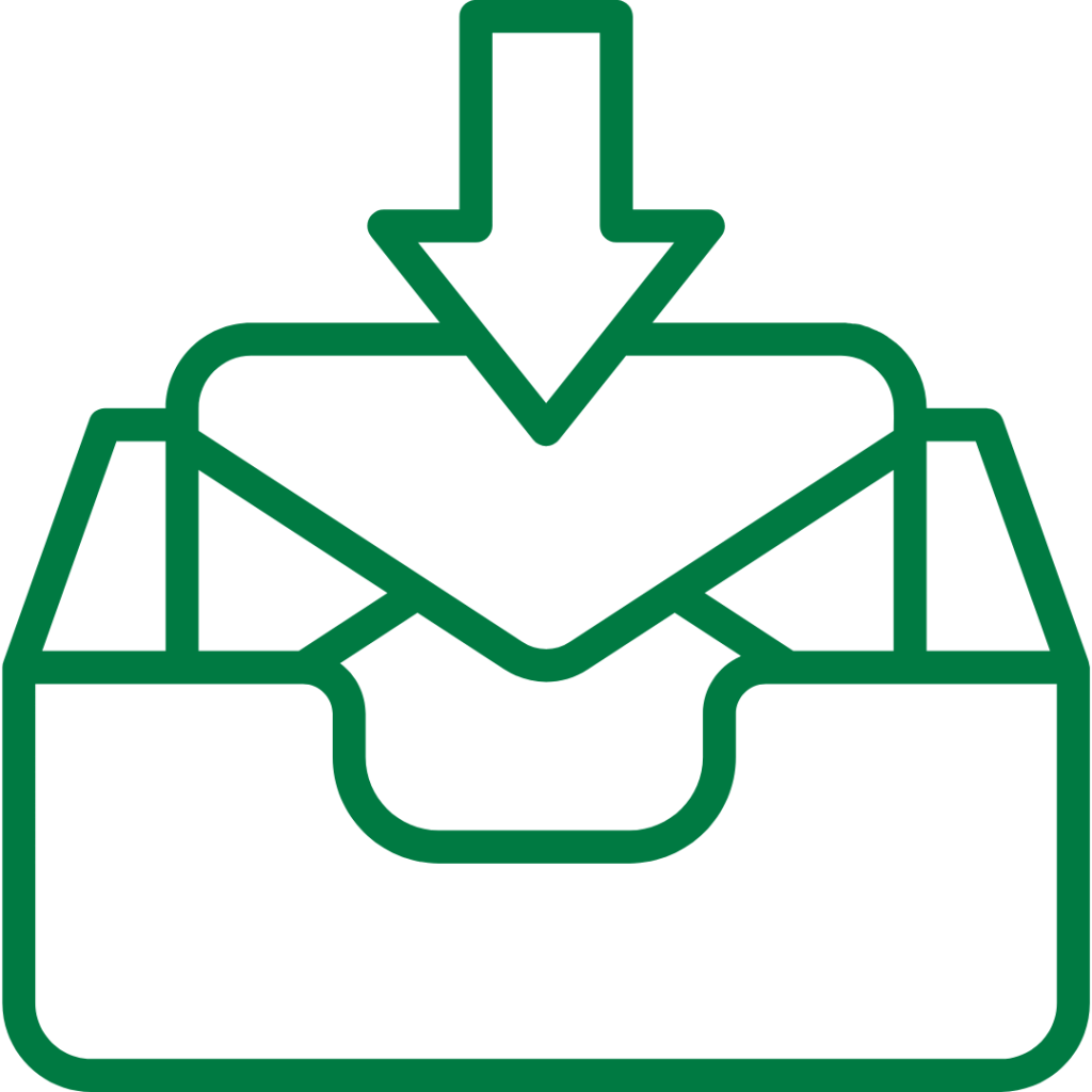 Symbol für die Eingangspost