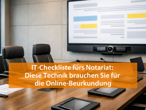 Moderne Notariats mit stabiler technische Ausstattung.