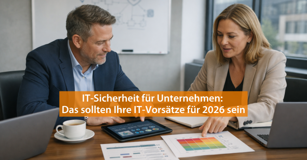 IT-Sicherheit sollte für Unternehmen 2026 mit die höchste Priorität sein.